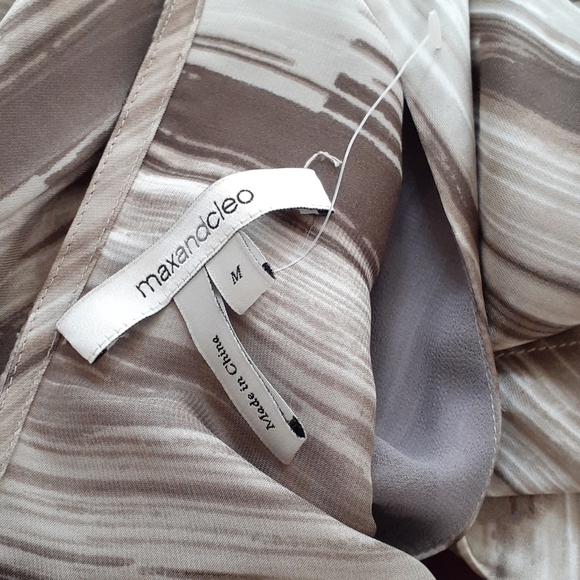 Max and Cleo neutral colors office dress P3750 - Picture 11 of 12